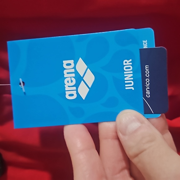 arena Boys' Board Jammer SWIMSUIT: RED: NEW WITH TAGS: SIZE 22 - Picture 5 of 11